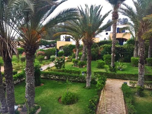 Κήπος έξω από το Maison Oualidia Vue sur Mer-Jardins de la Lagune