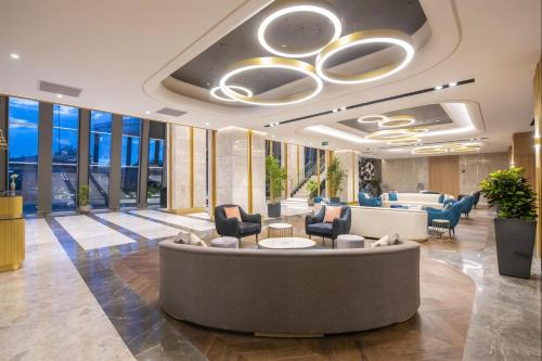 Et opholdsområde på Crowne Plaza Ankara by IHG