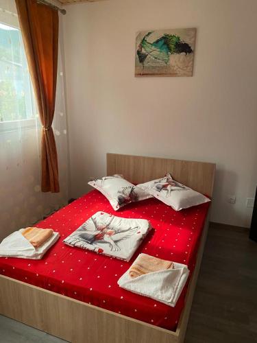 Krevet ili kreveti u jedinici u objektu CASA DAVID