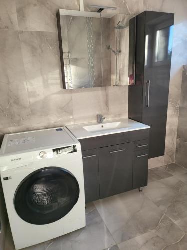 Koupelna v ubytování Vomikay Villa
