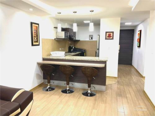 Kuchyň nebo kuchyňský kout v ubytování ItsaHome Apartments - Torre Seis