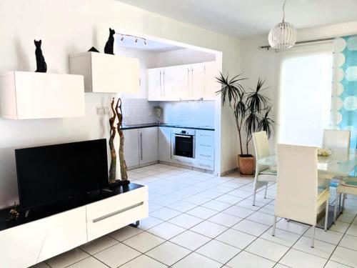 Kuchyň nebo kuchyňský kout v ubytování My sweet home