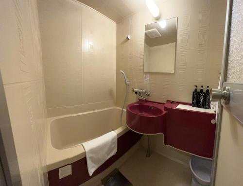 Kúpeľňa v ubytovaní Chalet Banff - 6 bedroom 6 bathroom Ski Lodge