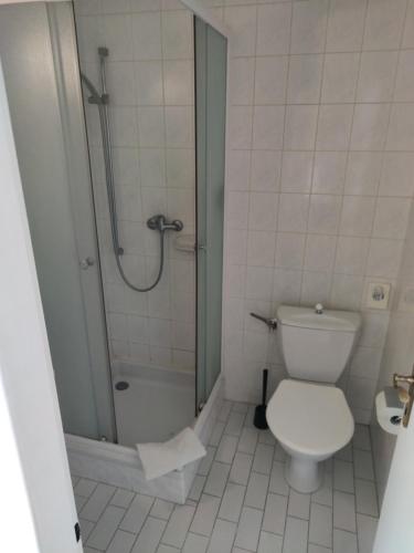 Koupelna v ubytování Penzion Valeš