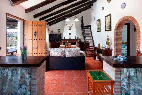 A seating area at Casita T
