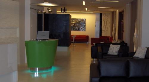 Posezení v ubytování Key Hotel