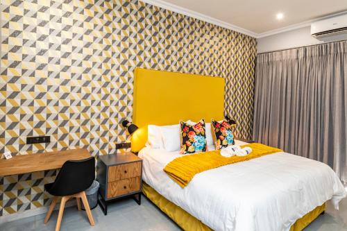 Katil atau katil-katil dalam bilik di 5th On Preston Guest House
