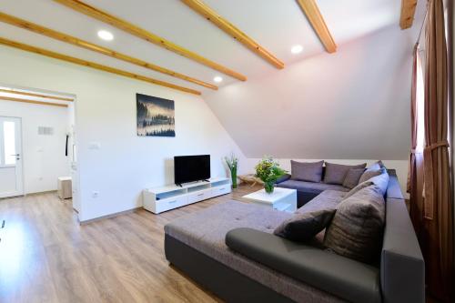 Χώρος καθιστικού στο Apartman Vito Saborsko