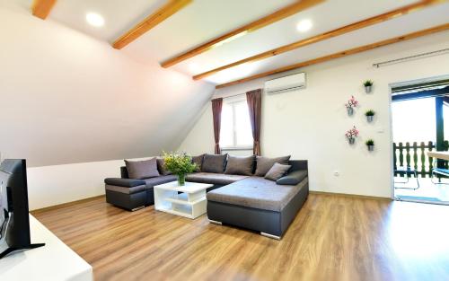 Χώρος καθιστικού στο Apartman Vito Saborsko