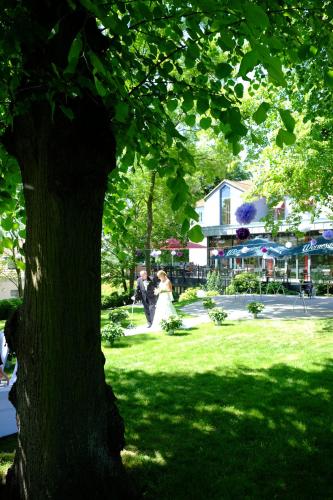 Κήπος έξω από το ARTHOTEL Kiebitzberg