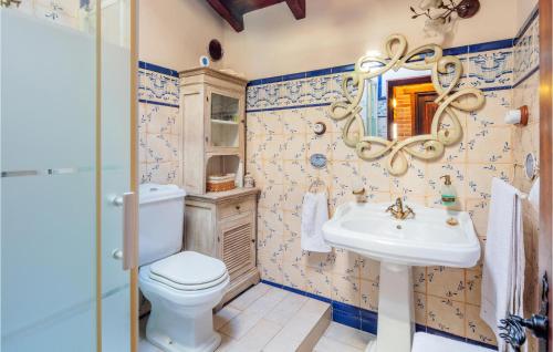 Koupelna v ubytování Awesome Home In Carabanzo