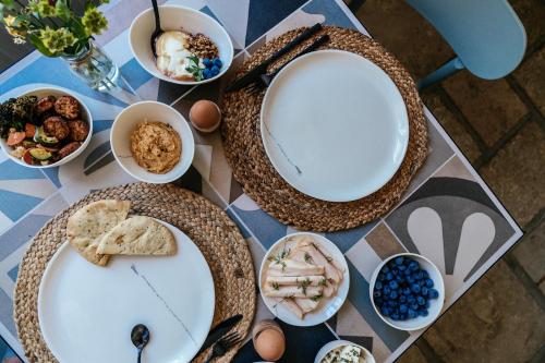 Mad på bed and breakfast-stedet eller i nærheden