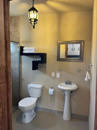 Un baño de Cabañas Rancho San Jorge