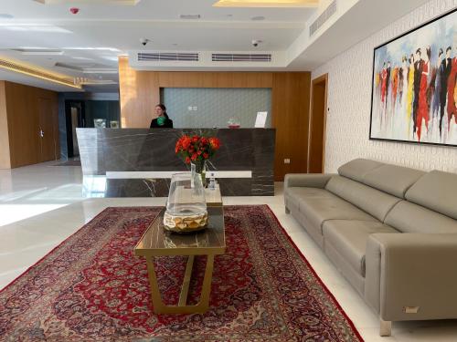 Ruang duduk di Majestic Byblos Grand Hotel