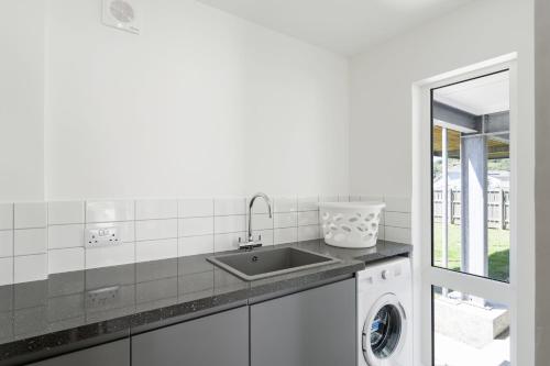 Köök või kööginurk majutusasutuses The Cube