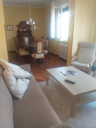 Χώρος καθιστικού στο Casa Patrone appartamento Luigi