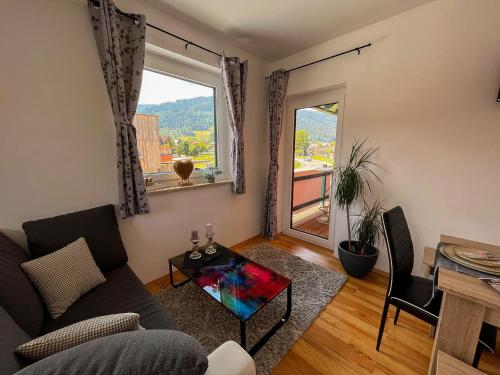 Nespecifikovaný výhled na hory nebo výhled na hory při pohledu z apartmánu