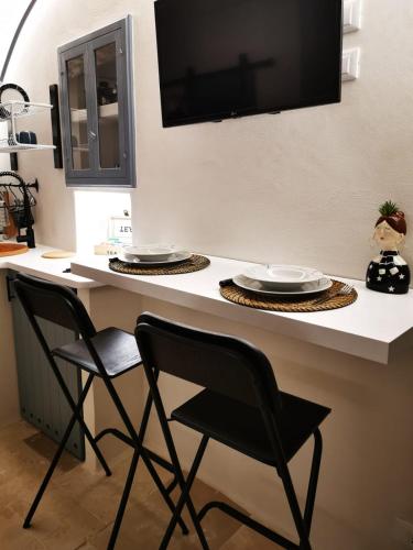 TV o dispositivi per l'intrattenimento presso A Petre Luxury Room