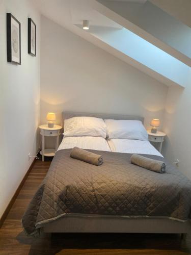 Postel nebo postele na pokoji v ubytování Apartament z klimatem II