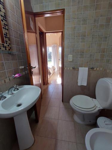 Phòng tắm tại Los Cardones