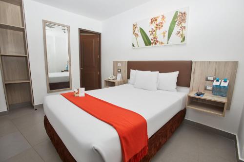 Кровать или кровати в номере Casa Andina Standard Machu Picchu