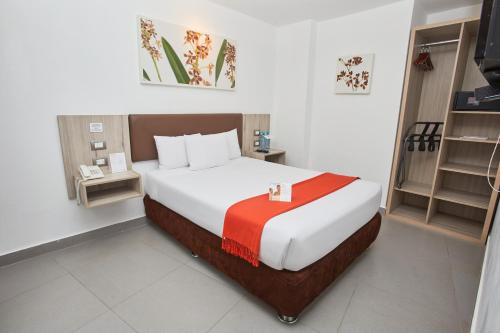 Кровать или кровати в номере Casa Andina Standard Machu Picchu