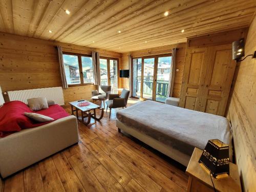 Appartement centre-station avec balcons, 3 étoiles, proche commerces et pistes, 5-6 pers. - FR-1-598-106