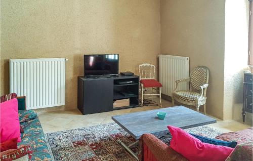 Μια τηλεόραση ή/και κέντρο ψυχαγωγίας στο Lovely Home In Mauvières