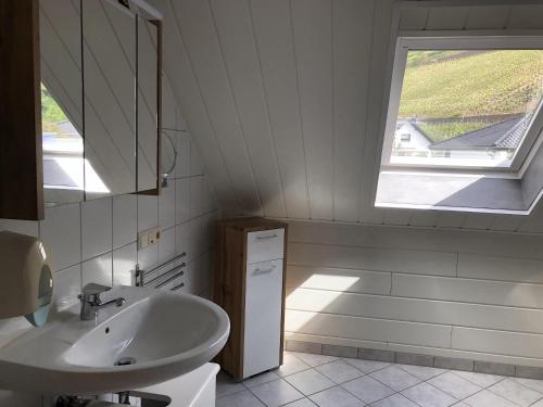Ванна кімната в Ferienwohnung Herold