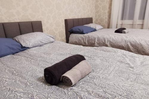 Postel nebo postele na pokoji v ubytování SupelMare rannakorter Pärnus