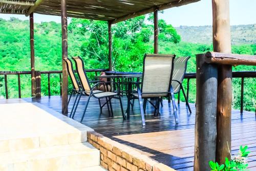 Μπαλκόνι ή βεράντα στο Harnham Mountain Lodge