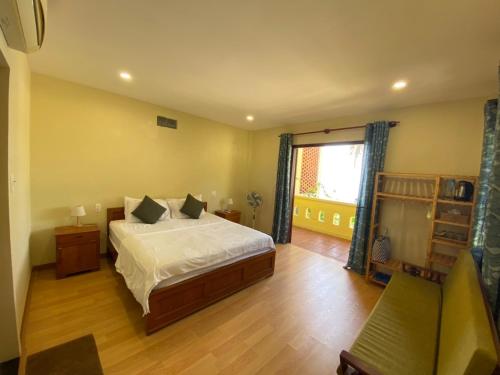 Haven Boutique Hotel Quy Nhonにあるベッド