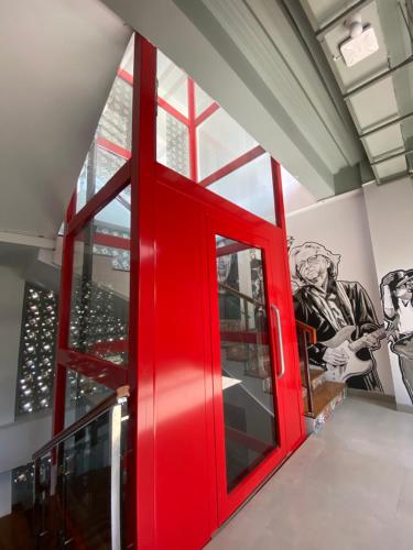 Fitness centrum a/nebo fitness zařízení v ubytování PALAGAN HUIS