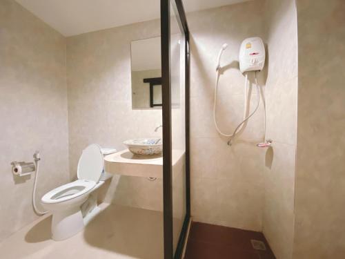 Koupelna v ubytování Sila Resort Sukhothai