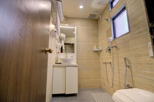 Ванная комната в Cygnett Inn Trendz