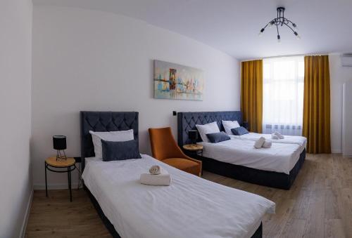 Vuode tai vuoteita majoituspaikassa Rooms Lišnić