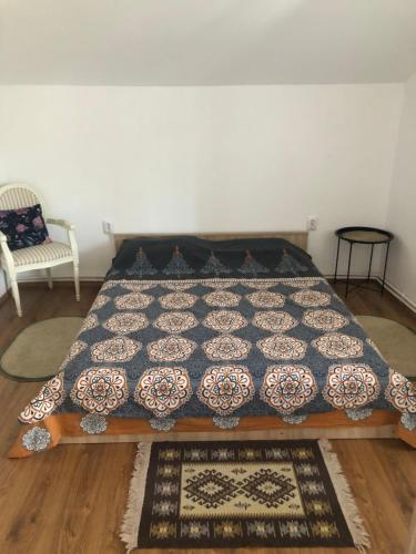 Кровать или кровати в номере Casa Rediu Iasi