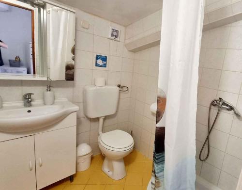 Apartment Vir 10 tesisinde bir banyo