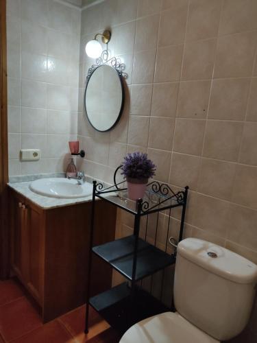 Koupelna v ubytování Apartamento Erta