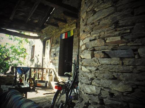 Χώρος καθιστικού στο Albergue ESCANLAR