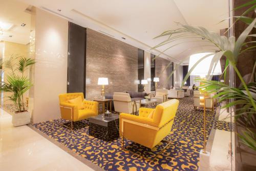 Ruang duduk di Azar hotel