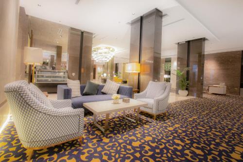 Ruang duduk di Azar hotel