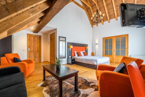 Кровать или кровати в номере Hotel Inn Salland