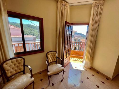 Balkoni atau teres di Alma In the heart of the Vilaflor! Self check in 24h