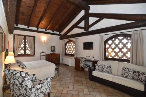Postel nebo postele na pokoji v ubytování Agriturismo La Camilla
