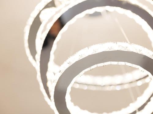 a close up of a white spiralling object at Fun3 -Adult Only- in Yokohama