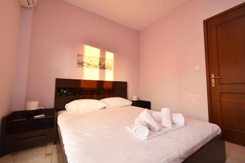 Katil atau katil-katil dalam bilik di Sea Side Pine Maisonette, Siviri