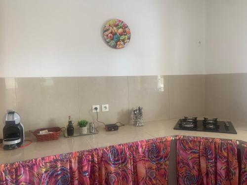Příslušenství pro přípravu čaje a kávy v ubytování villa des aigles