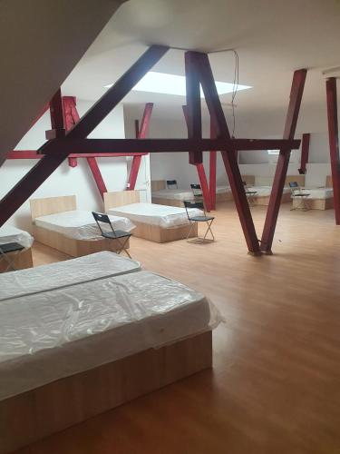 Postel nebo postele na pokoji v ubytování Cazare - Accommodation