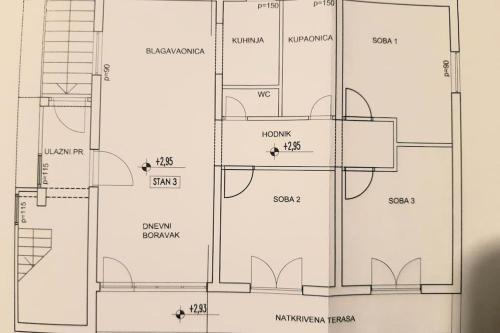 Plan de l'établissement Amarante apartments